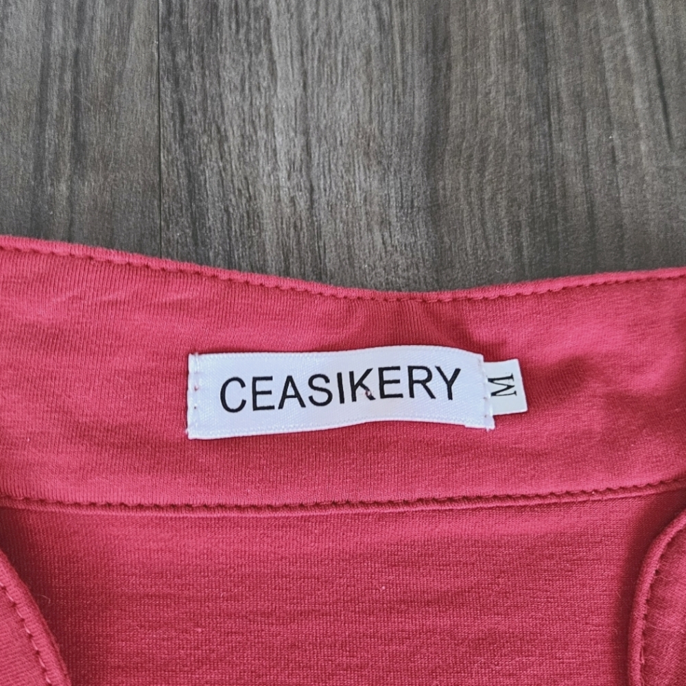 Red Longsleeve Top - Picture 8 of 12